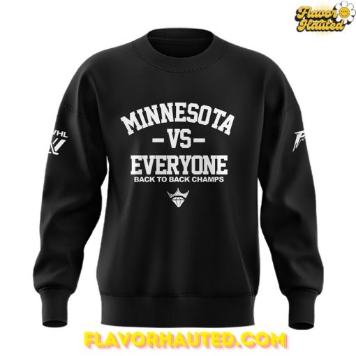 Minnesota Frost Back 2 Back Champions 2025 Special Sweatshirt