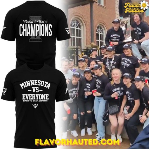 Minnesota Frost Back 2 Back Champions 2025 Special T-Shirt