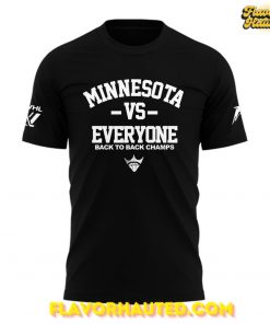 Minnesota Frost Back 2 Back Champions 2025 Special T-Shirt