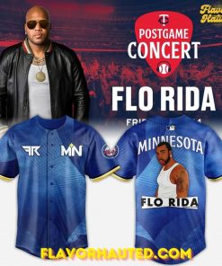 Minnesota Twins 2025 Flo Rida Postgame Concert Baseball Jersey