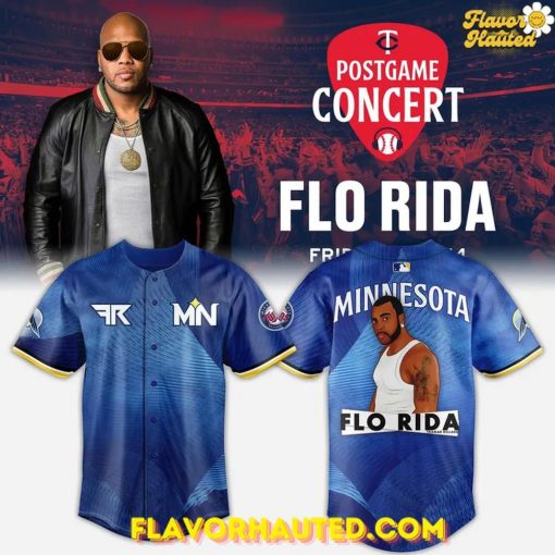 Minnesota Twins 2025 Flo Rida Postgame Concert Baseball Jersey