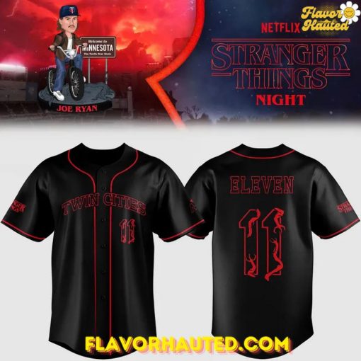 Minnesota Twins Stranger Things Night Special Jersey