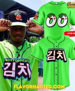 Montgomery Biscuits Kimchi Special 2025 Baseball Jersey