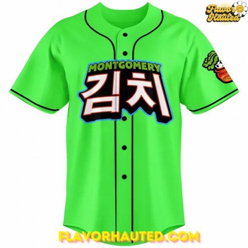 Montgomery Biscuits Kimchi Special 2025 Baseball Jersey