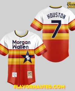 Morgan Wallen Live in Houston Astros Special Baseball Jersey