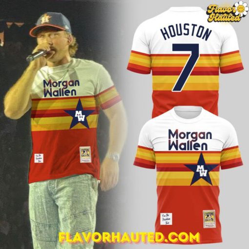 Morgan Wallen Live in Houston Astros Special T-Shirt