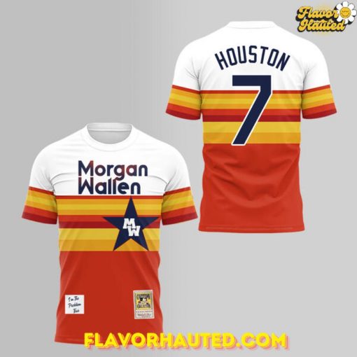 Morgan Wallen Live in Houston Astros Special T-Shirt