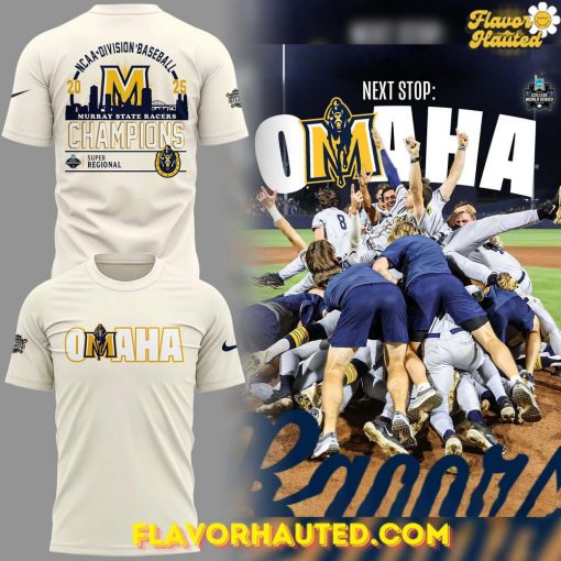 Murray State Racers 2025 Super Regional Champions Limited Edition T-Shirt