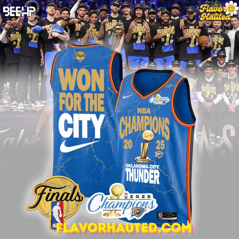 NBA Champions 2025 Oklahoma City Thunder NBA Champions 2025 Oklahoma City Thunder