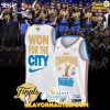 NBA Champions 2025 Oklahoma City Thunder “Won For The City” White Basketball Jersey