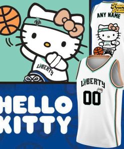 New York Liberty Hello Kitty Charm Special Basketball Jersey