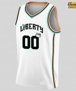 New York Liberty Hello Kitty Charm Special Basketball Jersey