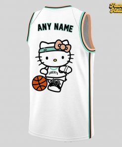 New York Liberty Hello Kitty Charm Special Basketball Jersey 3