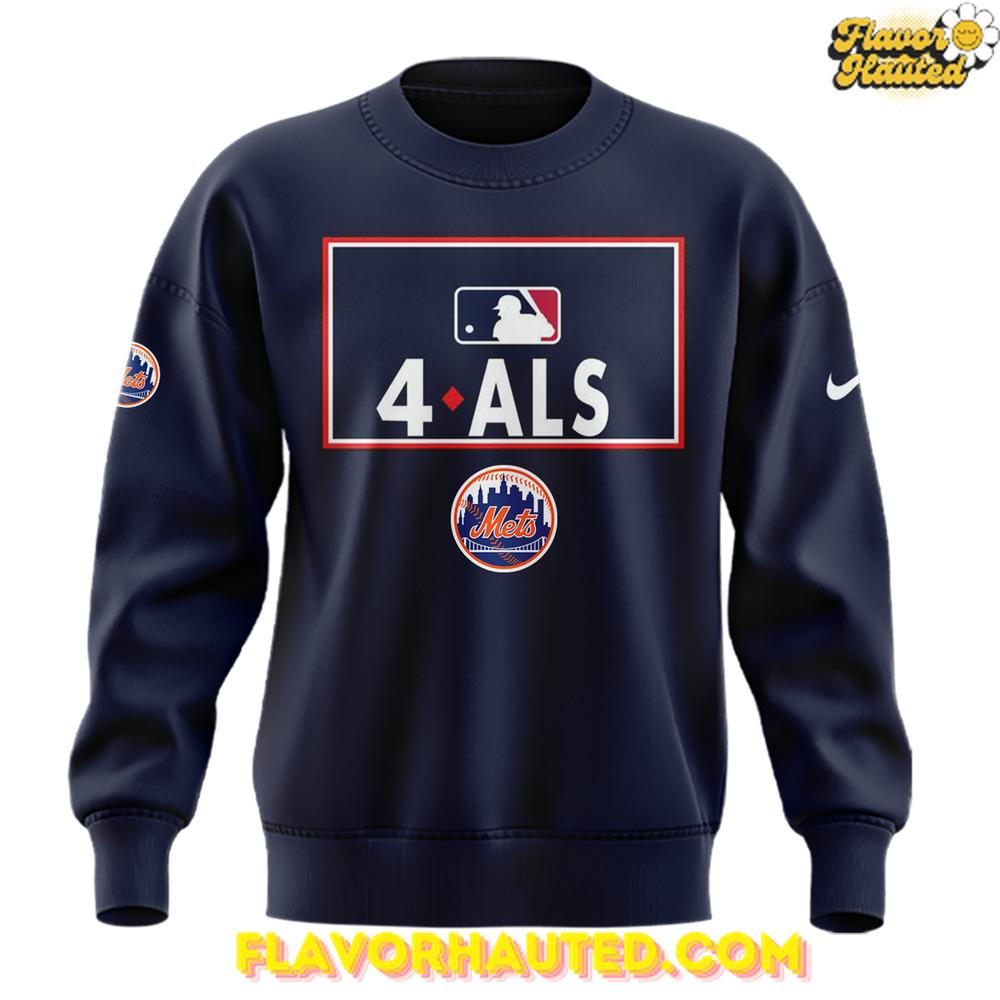 New York Mets Awareness to ALS Limited Edition Sweatshirt New York Mets Awareness to ALS Limited Edition Sweatshirt