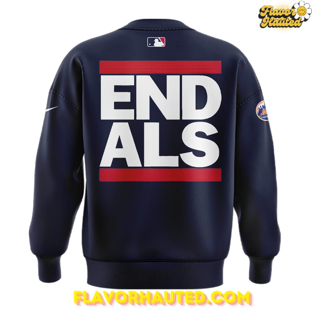 New York Mets Awareness to ALS Limited Edition Sweatshirt New York Mets Awareness to ALS Limited Edition Sweatshirt
