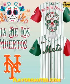 New York Mets Día De Los Muertos 2025 Special Baseball Jersey