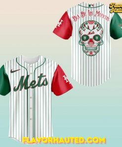 New York Mets Día De Los Muertos 2025 Special Baseball Jersey
