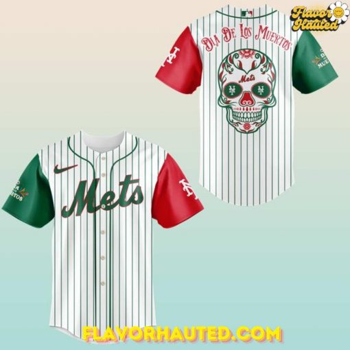 New York Mets Día De Los Muertos 2025 Special Baseball Jersey