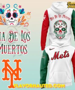 New York Mets Día De Los Muertos 2025 Special Hoodie