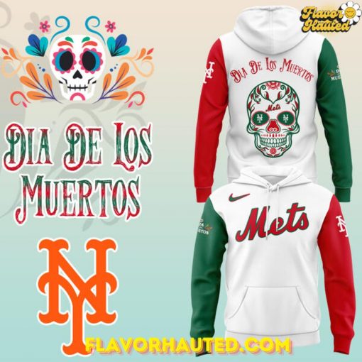 New York Mets Día De Los Muertos 2025 Special Hoodie