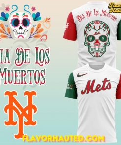 New York Mets Día De Los Muertos 2025 Special T-Shirt