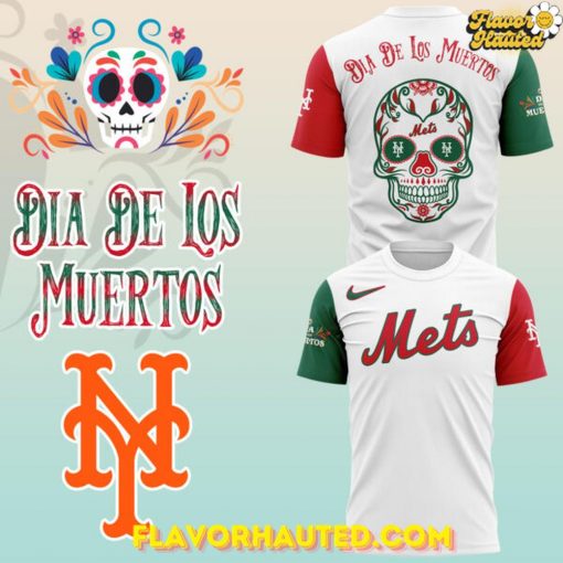 New York Mets Día De Los Muertos 2025 Special T-Shirt