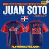New York Mets Juan Soto Dominican Republic–themed Limited Edition Baseball Jersey