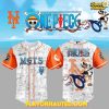 New York Mets One Piece Night Game Special Baseball Jersey