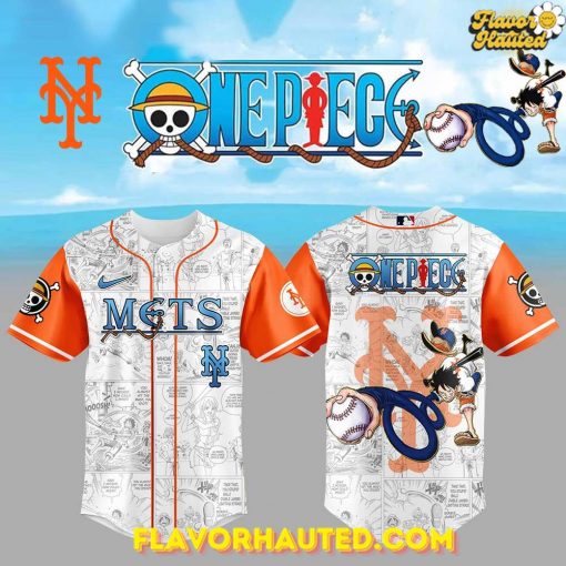 New York Mets One Piece Night Game Special Baseball Jersey