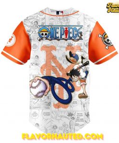 New York Mets One Piece Night Game Special Baseball Jersey 3