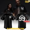 New York Yankees Aaron Judge Black Lights Out Baseball Jersey