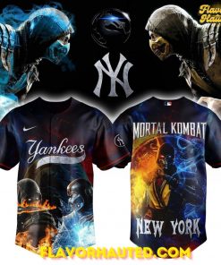 New York Yankees x Mortal Kombat Night Limited Edition Baseball Jersey