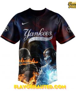 New York Yankees x Mortal Kombat Night Limited Edition Baseball Jersey