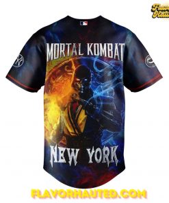 New York Yankees x Mortal Kombat Night Limited Edition Baseball Jersey 3