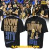 OKC Thunder 2025 NBA Champions Nike On-Court Black T-Shirt