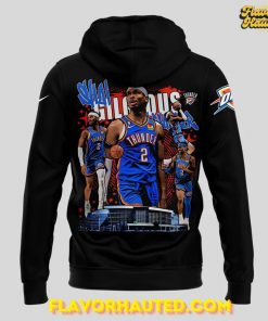 Oklahoma City Thunder Champions NBA 2025 Black Hoodie 2