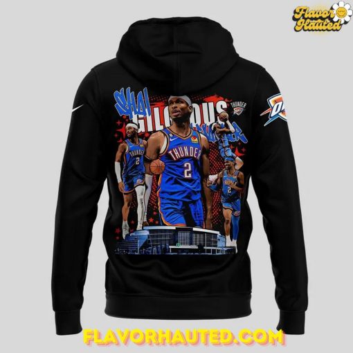 Oklahoma City Thunder Champions NBA 2025 Black Hoodie