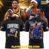 Oklahoma City Thunder Champions NBA 2025 Black T-Shirt