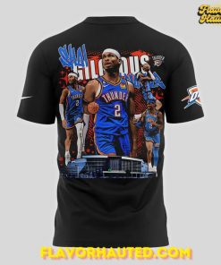 Oklahoma City Thunder Champions NBA 2025 Black T Shirt 3