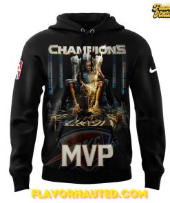 Oklahoma City Thunder Shai Gilgeous-Alexander MVP Champions 2025 Hoodie