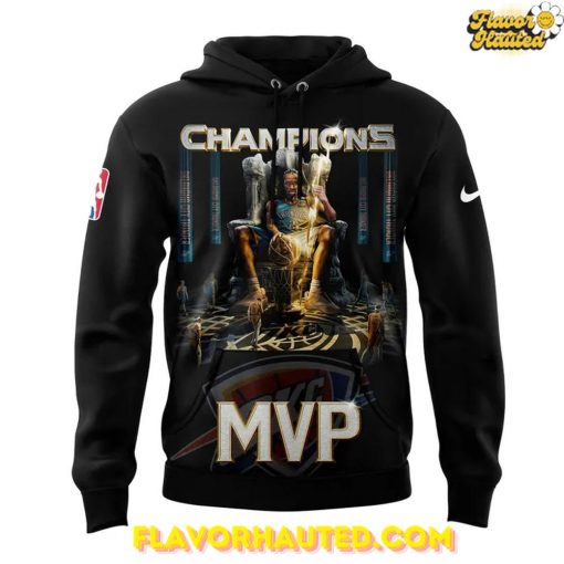 Oklahoma City Thunder Shai Gilgeous-Alexander MVP Champions 2025 Hoodie