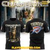 Oklahoma City Thunder Shai Gilgeous-Alexander MVP Champions 2025 T-Shirt