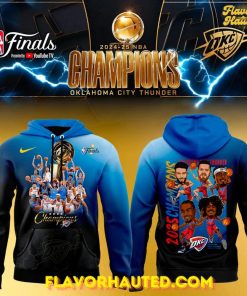 Oklahoma City Thunder 2024-25 NBA Champions Special Hoodie