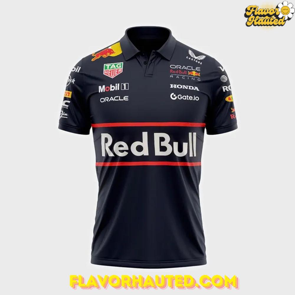 Oracle Red Bull Racing x Barcelona 2025 Special Polo Shirt Oracle Red Bull Racing x Barcelona 2025 Special Polo Shirt