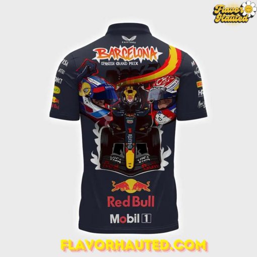 Oracle Red Bull Racing x Barcelona 2025 Special Polo Shirt