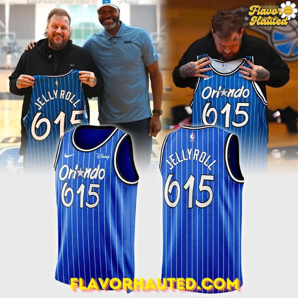 Orlando Magic x Jelly Roll Limited Edition Basketball Jersey Orlando Magic x Jelly Roll Limited Edition Basketball Jersey