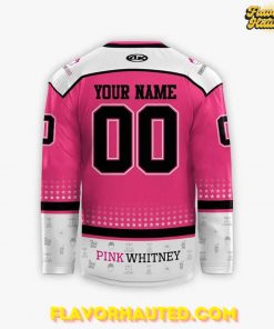 Orlando Solar Bears 2025 Pink Whitney Limited Edition Hockey Jersey 3