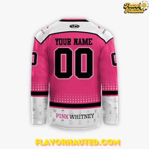Orlando Solar Bears 2025 Pink Whitney Limited Edition Hockey Jersey