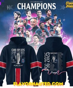 Paris Saint-Germain F.C. Champions League Winner 2025 Hoodie
