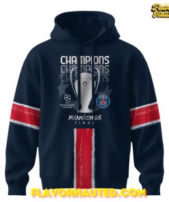 Paris Saint-Germain F.C. Champions League Winner 2025 Hoodie